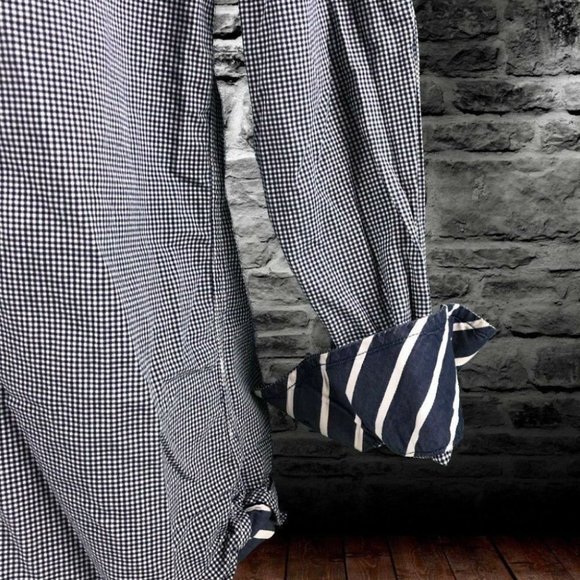 TOMMY HILFIGER CHECKERED BLUE BUTTON DOWN MENS M - Picture 6 of 7